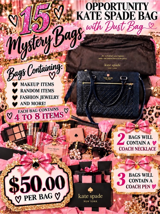 kate spade Accessories - 15 Mystery Bags Kate Spade Opportunity